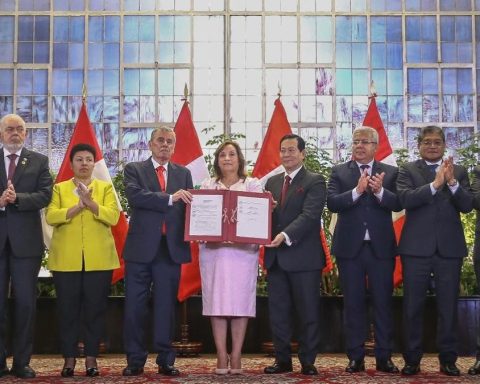 President Dina Boluarte promulgates the amnesty law for police and military