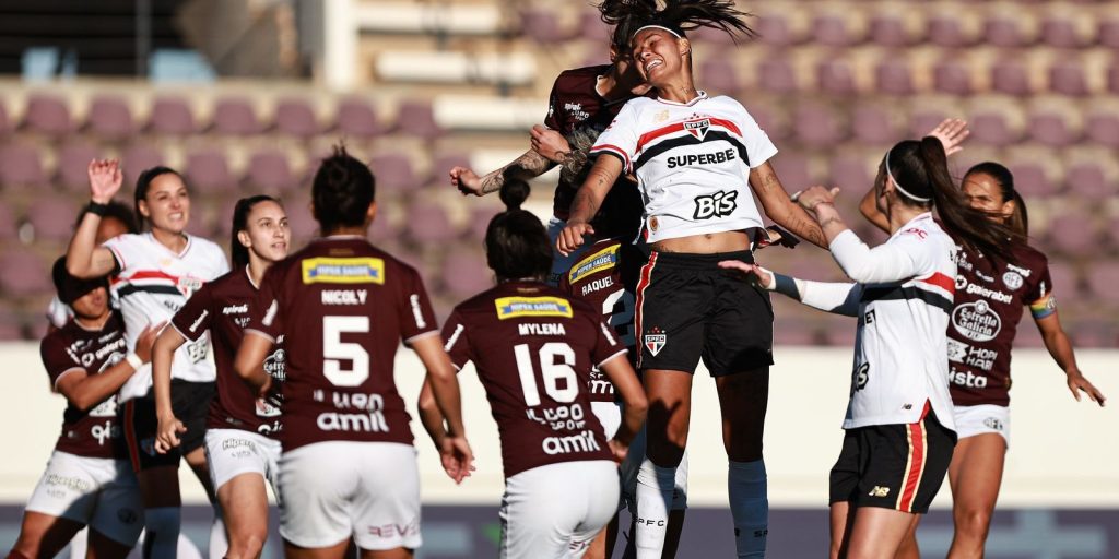Railway and São Paulo tie in the quarterfinals of the female Brasileirão