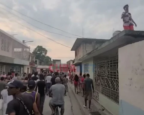 Protesta en Bayamo el 17 de marzo de 2024