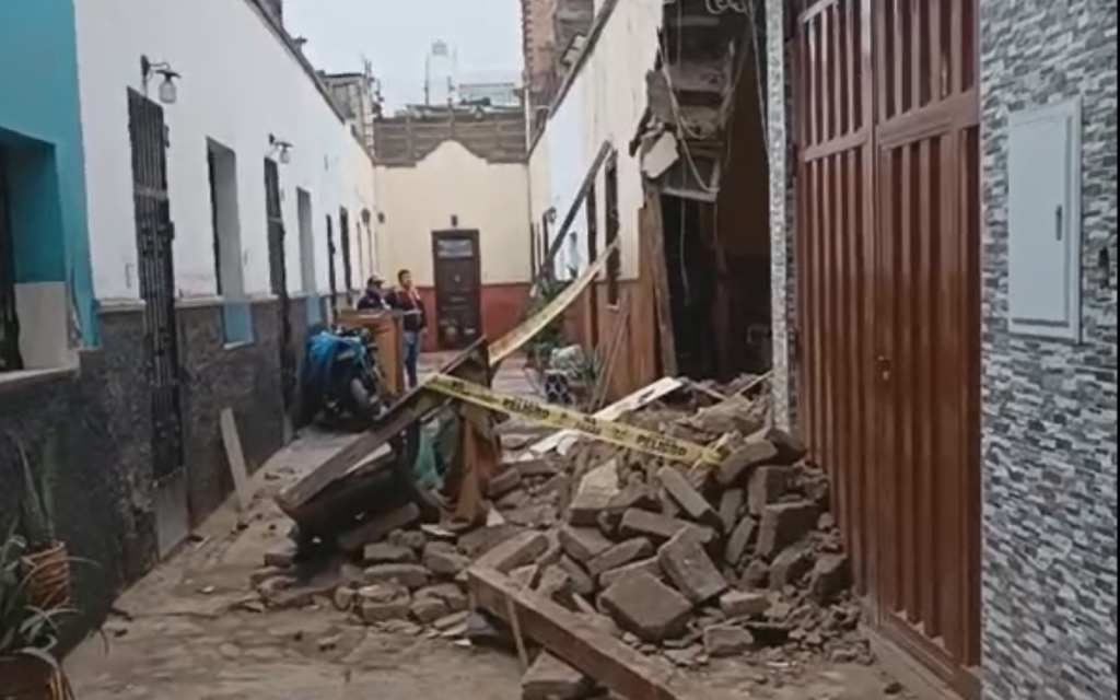 Rímac: collapse in a fifth leaves a 12 -year -old girl