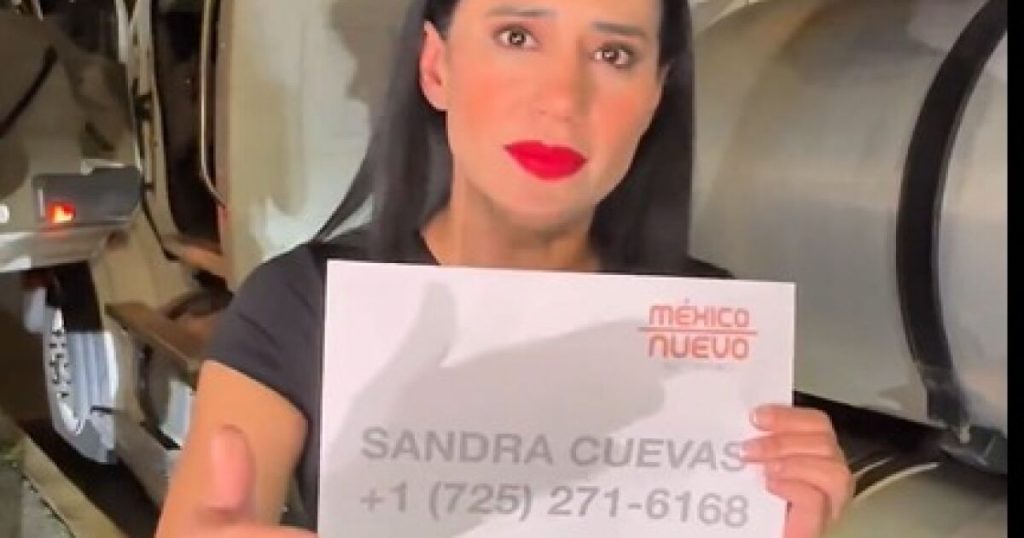 Sandra Cuevas offers free misunderstandings in mayors affected by rain