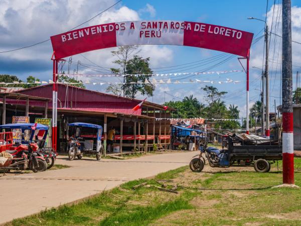 Santa Rosa, the small island that unleashed impasted between Colombia and Peru