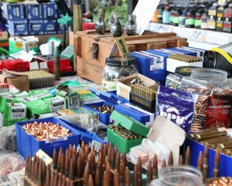 Security agencies seized new high caliber weapons