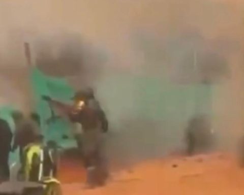 Several injured left an operation of the public force in a mine in Segovia, Antioquia