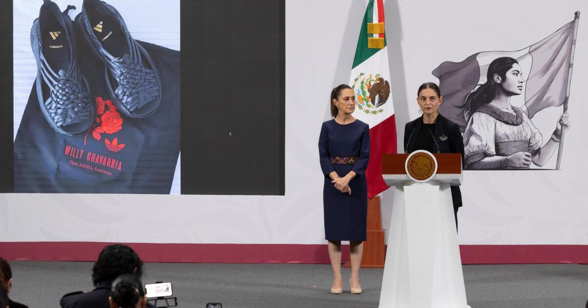 Sheinbaum Adidas Plagiar