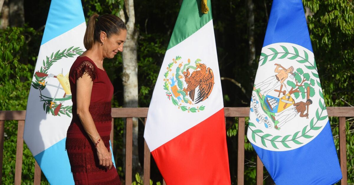 Sheinbaum announces second phase of sowing life in Guatemala and Belize