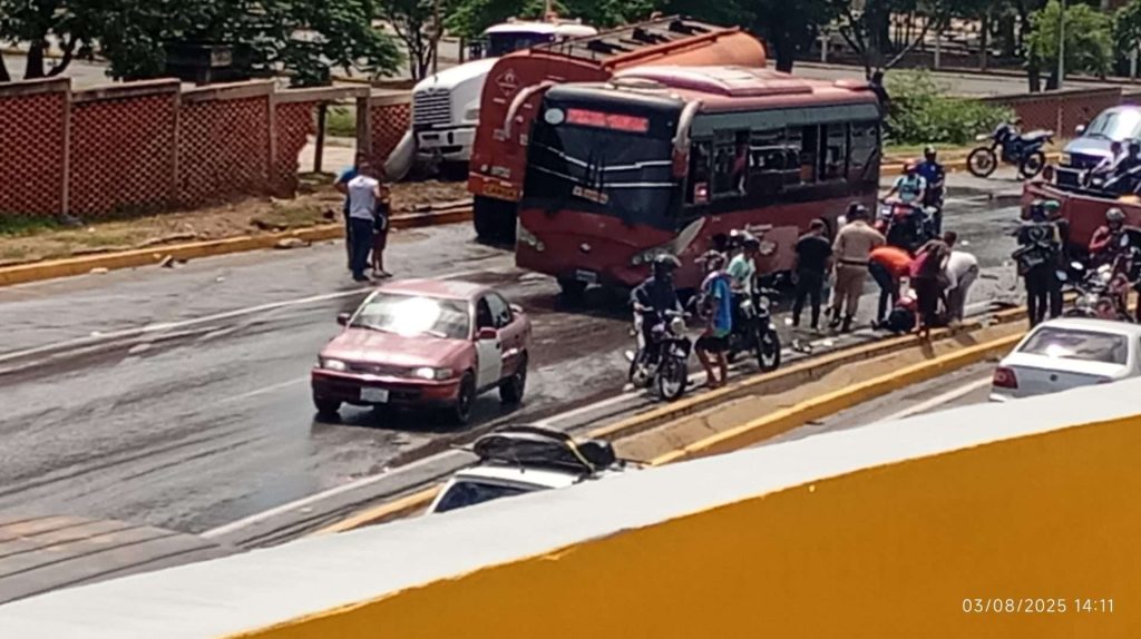 Shock left a dead and four injured in Barcelona