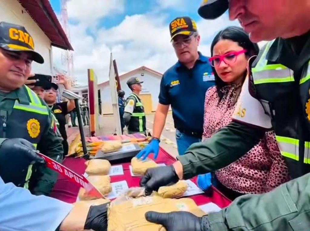 The 433 kilos of super marijuana were found in a farce in Apure