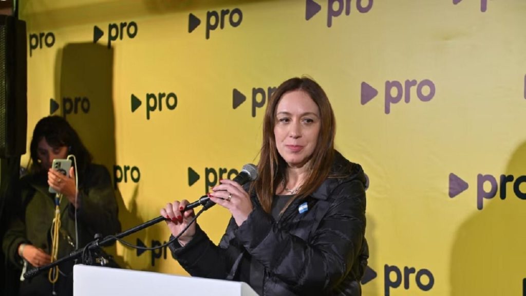The PRO is delivered to Milei and María Eugenia Vidal rebels