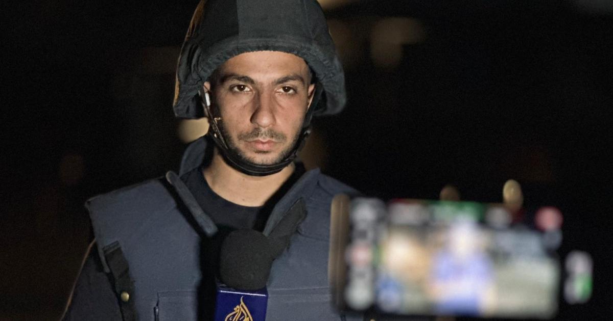 The Palestinian journalist Anas Al Sharif died in an Israeli bombing in Gaza