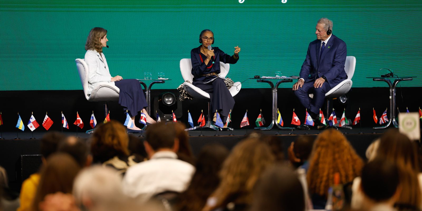 “There is only one way: Implement,” says Marina on climate goals