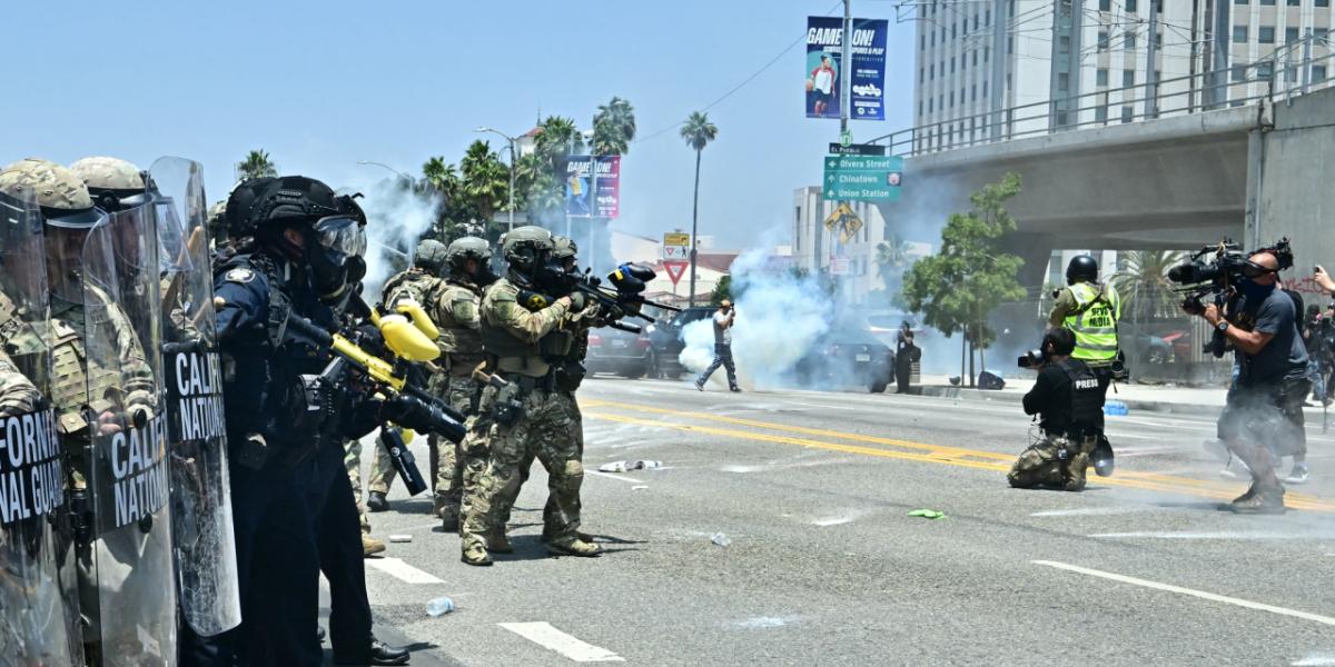 There was excessive use of force against protesters in Los Angeles, warns Human Rights Watch