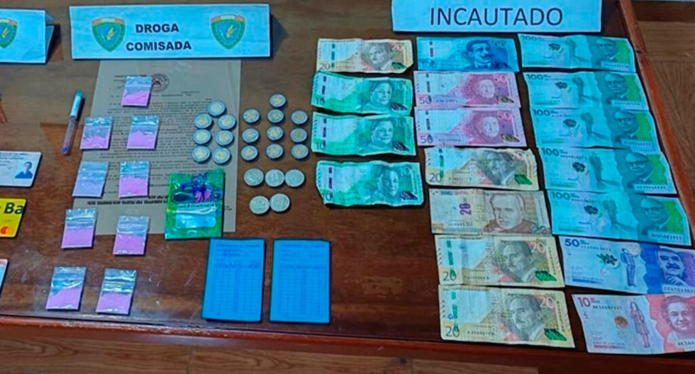 They arrest Colombian citizen with pink cocaine and cash in Huánuco