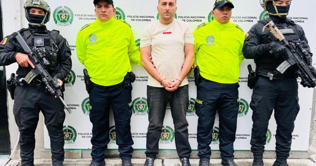 They capture alleged strategic member of the Italian mafia 'ndrangheta in Cali