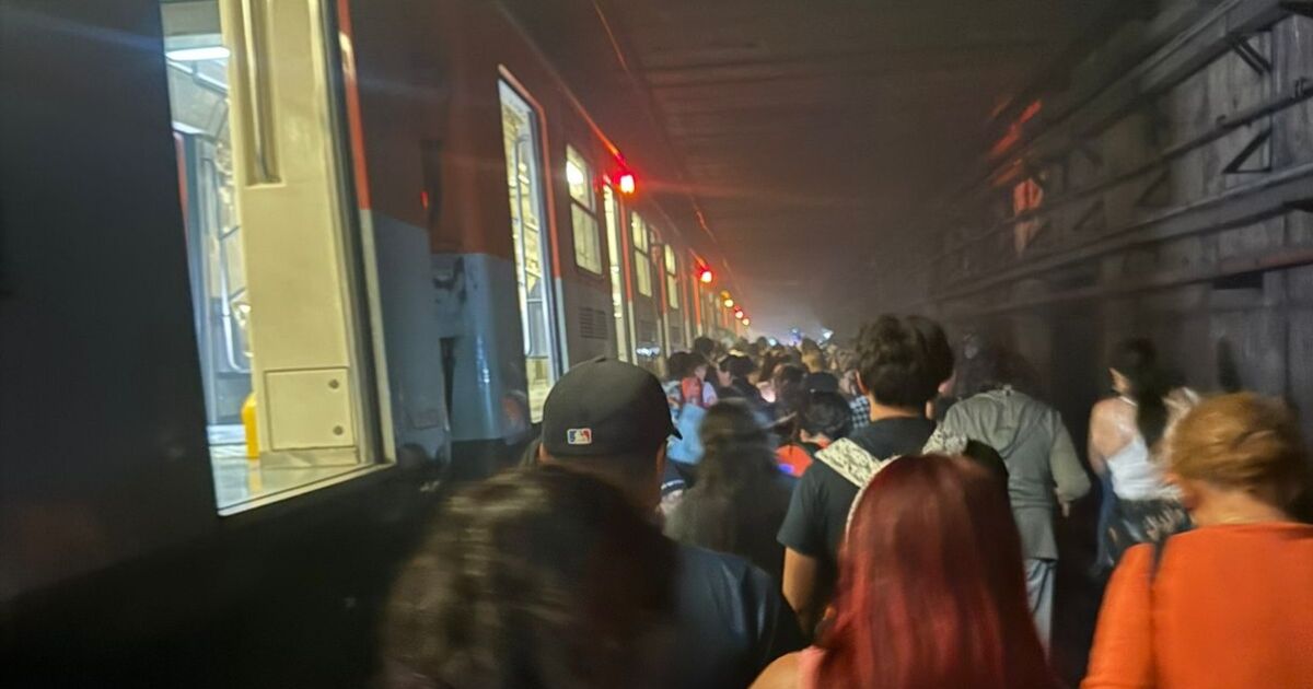 They evict CDMX Metro Line Users by the presence of smoke