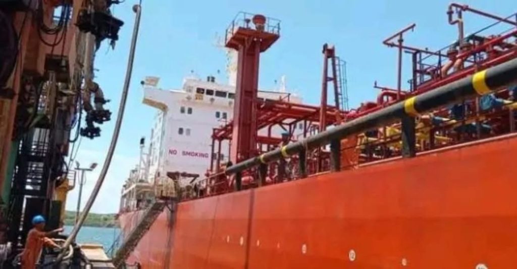 They resume liquefied gas distribution after arrival again cargo