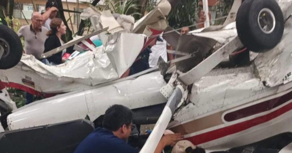They reveal a pilot audio prior to plane crash in Medellín