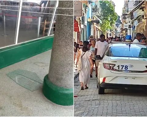 Los autores del delito rompieron la vidriera del establecimiento