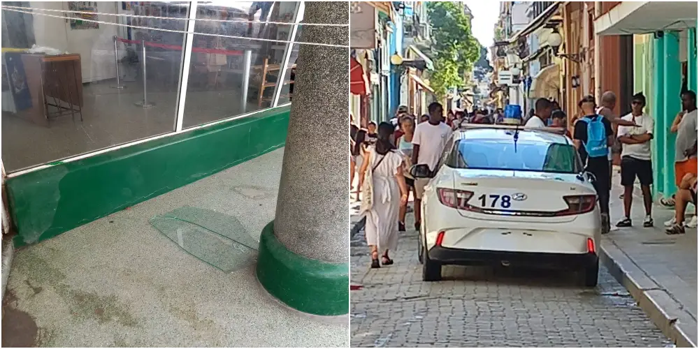 Los autores del delito rompieron la vidriera del establecimiento