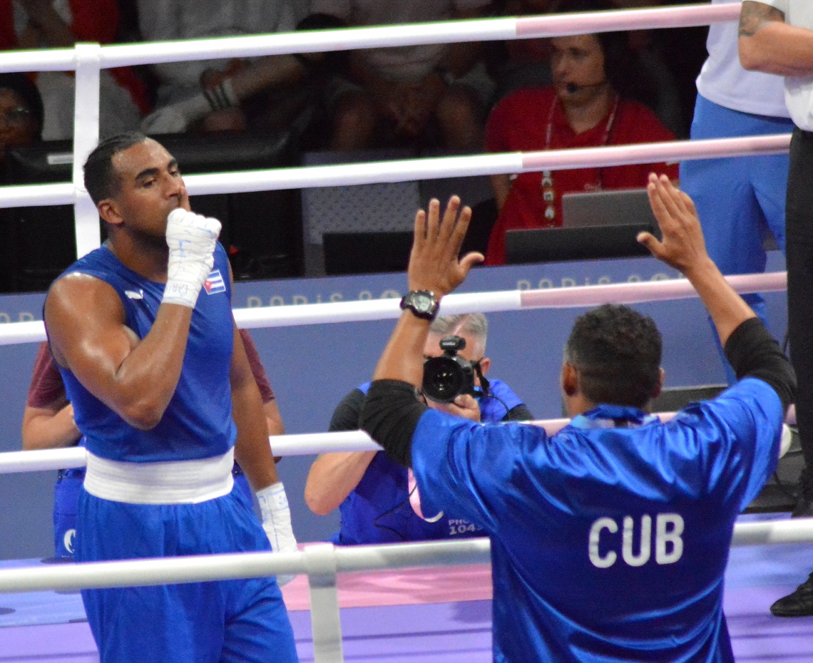 Three Cuban Boxers to Professional Poster in Germany