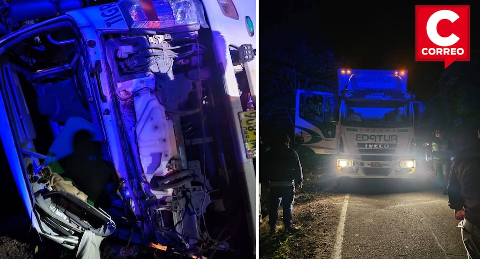 Truck suffers in perené and leaves three people injured