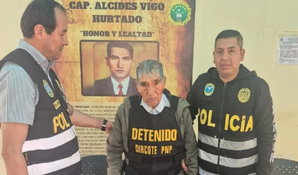 Trujillo: PNP captures Lázaro Cueva Gaitán, accused of terrorism and linked to the Shining Path