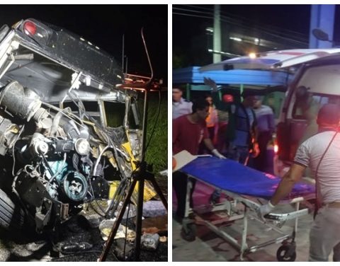 Accidente de ómnibus en Granma
