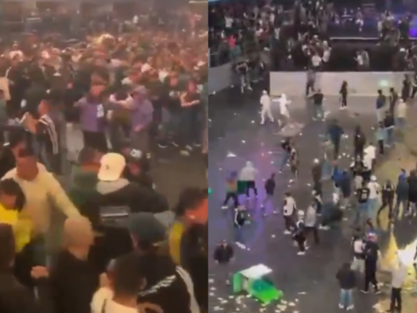 Video: For clashes at the Movistar Arena, Free Ladies Concert was canceled