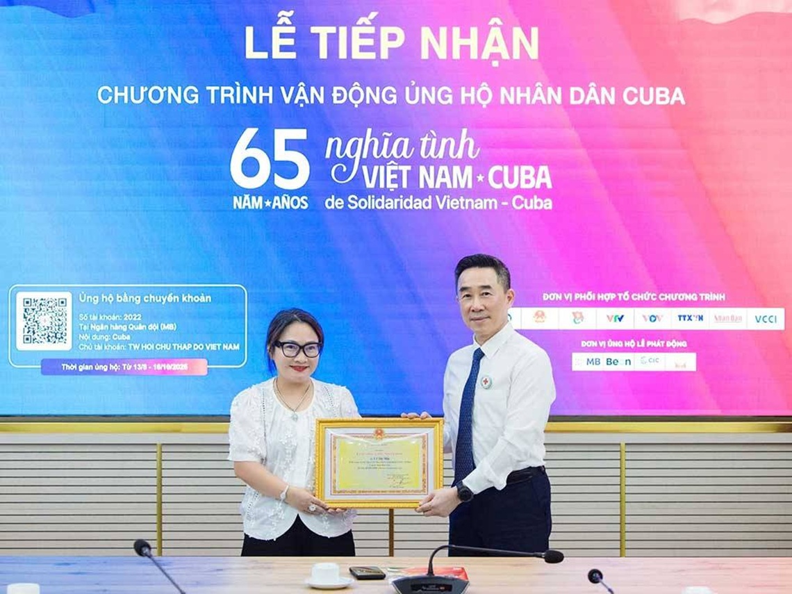 Vietnam adds 4.8 million dollars raised in 48 hours to help Cuba