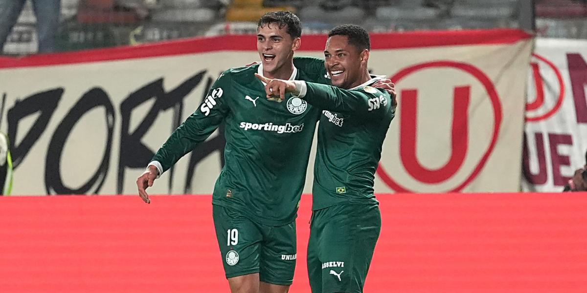 Vítor Roque Marca and El Palmeiras hooks his pass to rooms