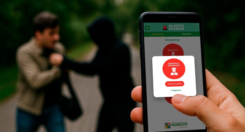 Wanka alert: Huancayo application of panic button to reinforce citizen security