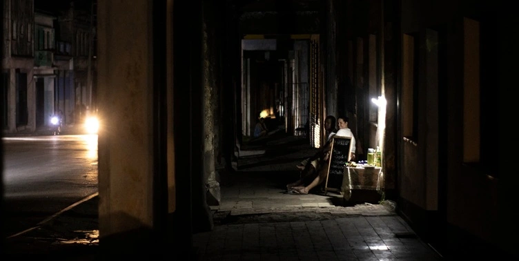 Cuba, apagones, UNE