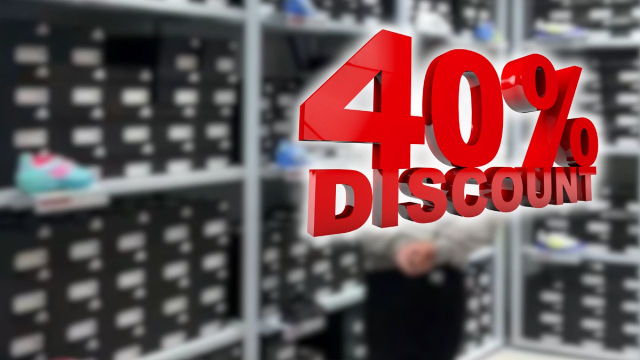 What is the adidas outlet that has shoes with up to 40% discount