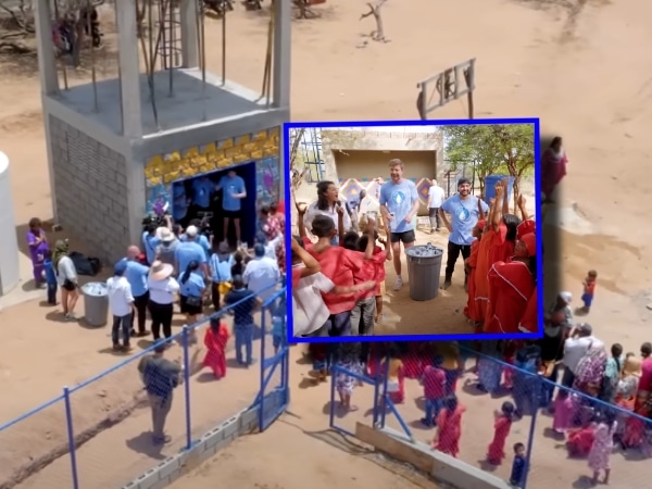 What many did not do, a youtuber did: Mrbeast brought drinking water to a community in La Guajira