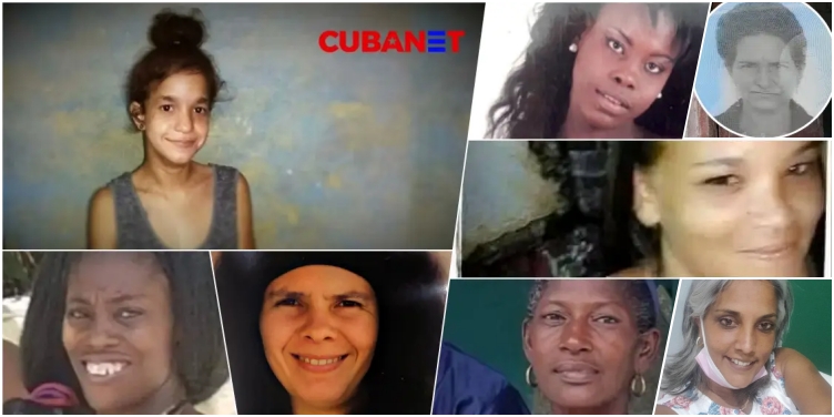 Mujeres que permanecen desaparecidas en Cuba llegado agosto de 2025