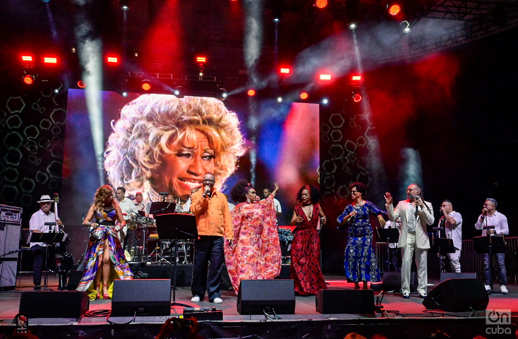 With Celia Cruz in New York: Brothers of the same land