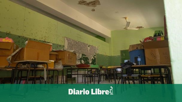 With rubble: Fernando Miguillón School will not be able to start classes