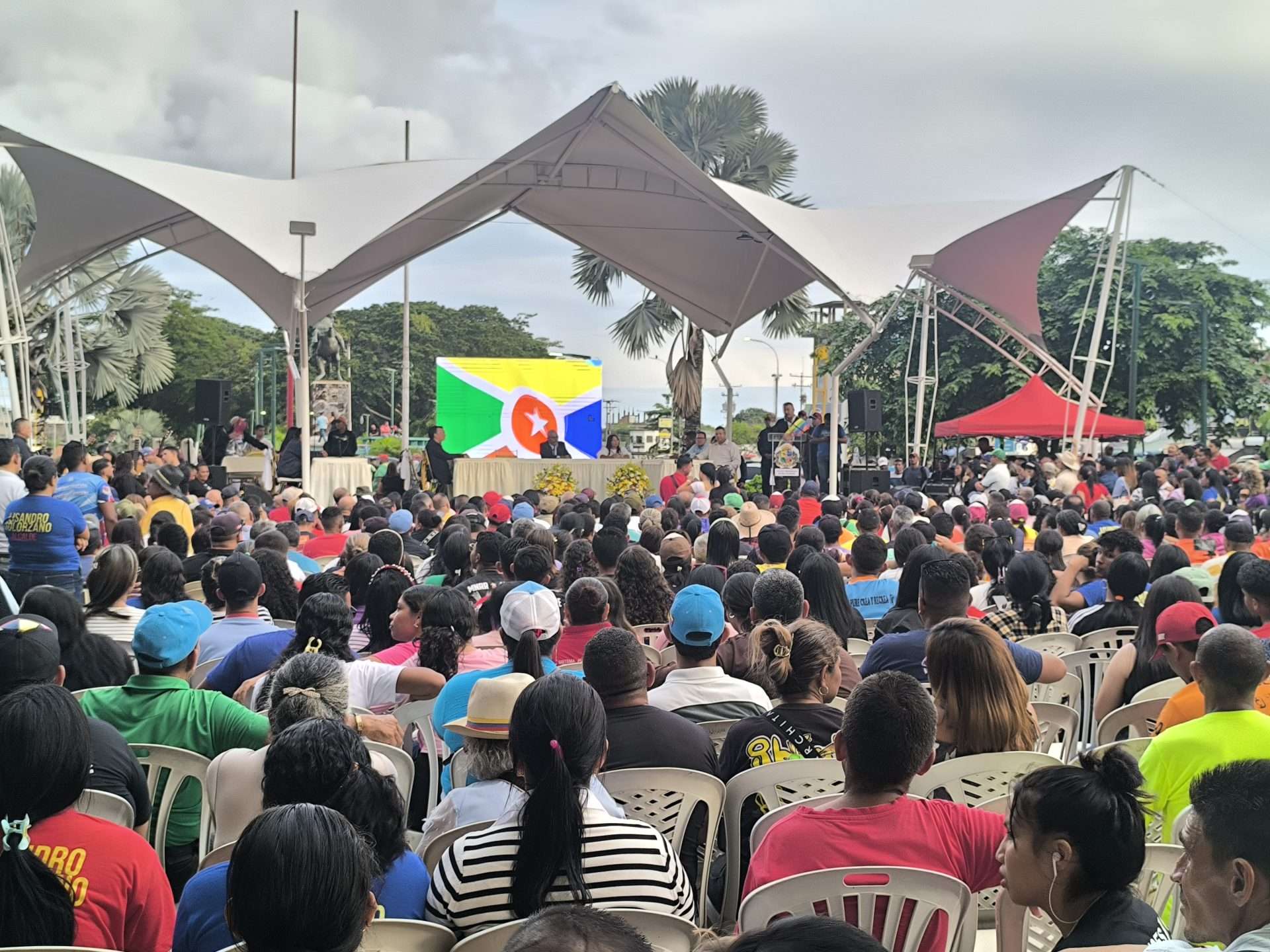 Yoel Lisandro Solórzano was sworn in as mayor of San Fernando