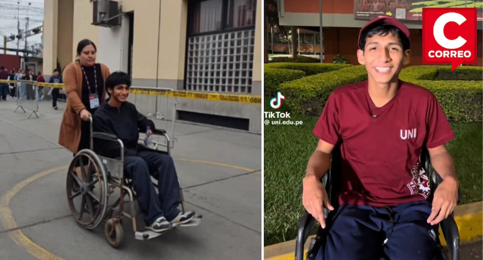 Young from Satipo who paid exam after surgery manages to enter the Uni