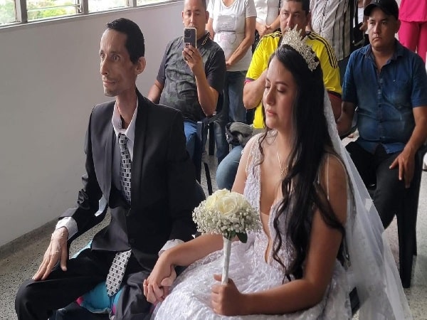 Pareja se casó en hospital de Cúcuta.