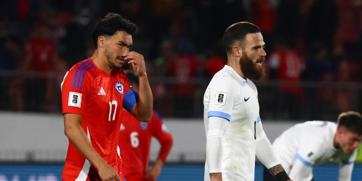 0-0: Chile, last and third consecutive time outside a World Cup