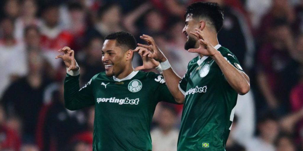 1-2: Palmeiras dances to the rhythm of Vítor Roque