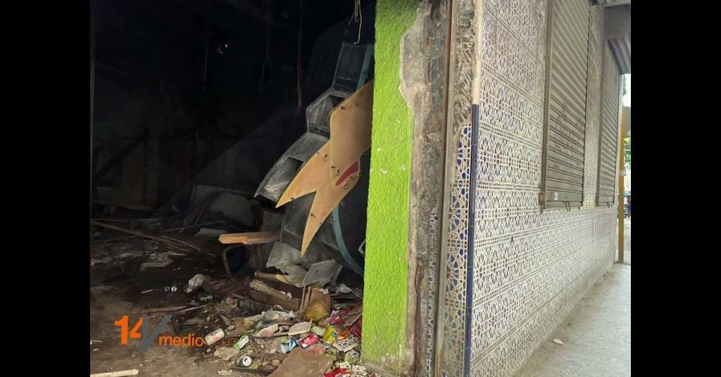 La Zaragoza, a gastronomic temple of Havana turned into ruin and public bathroom