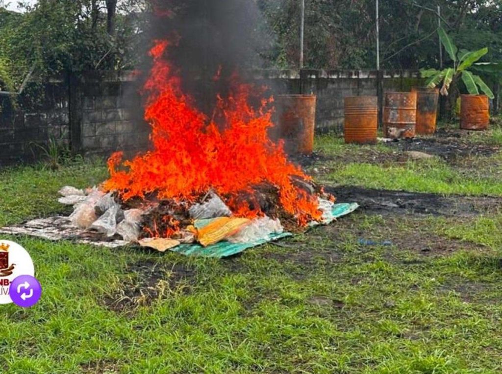 56 tons of drugs have been seized