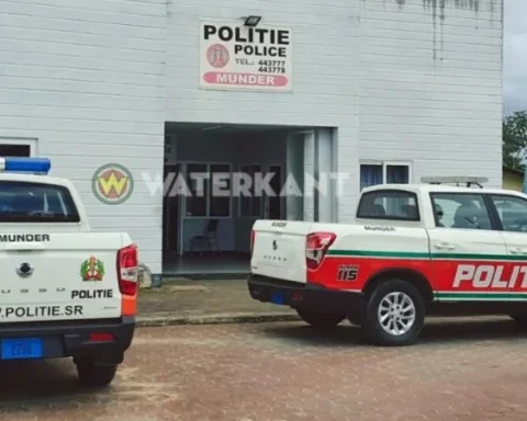 Cuartel policial de Munder, en Surinam