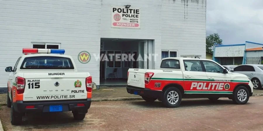 Cuartel policial de Munder, en Surinam