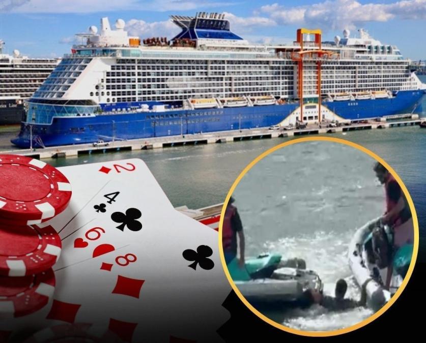 A man jumps from a cruise in Puerto Rico for not paying a debt for bets