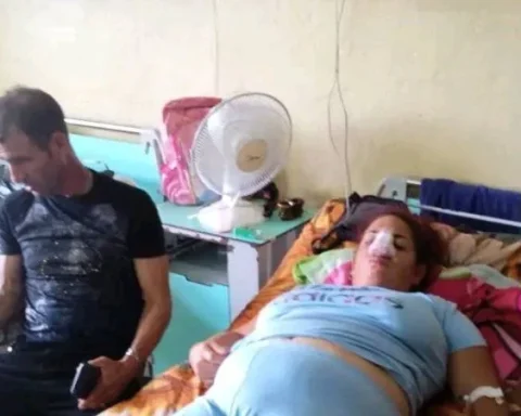 Una de las personas que resultó herida en el accidente