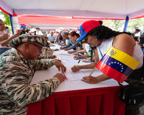 Active Patria System permanent enlistment in defense of national sovereignty