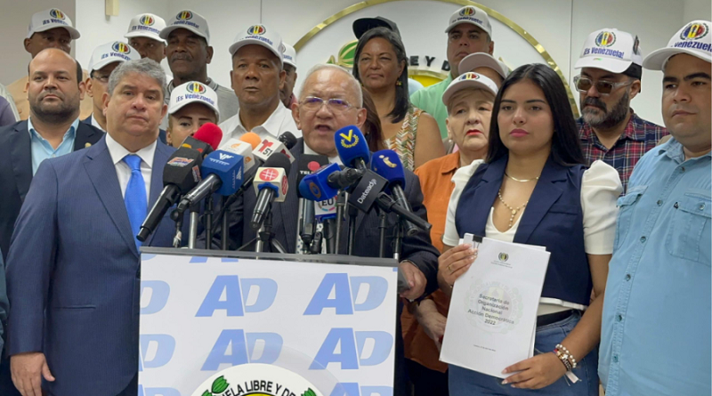 Ad rejects threats of intervention by USA against Venezuela